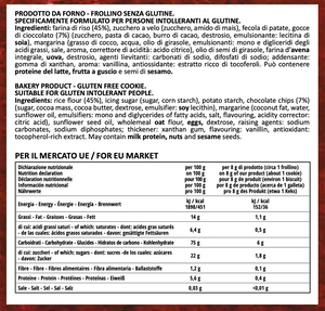 Frollini con Gocce di Cioccolato