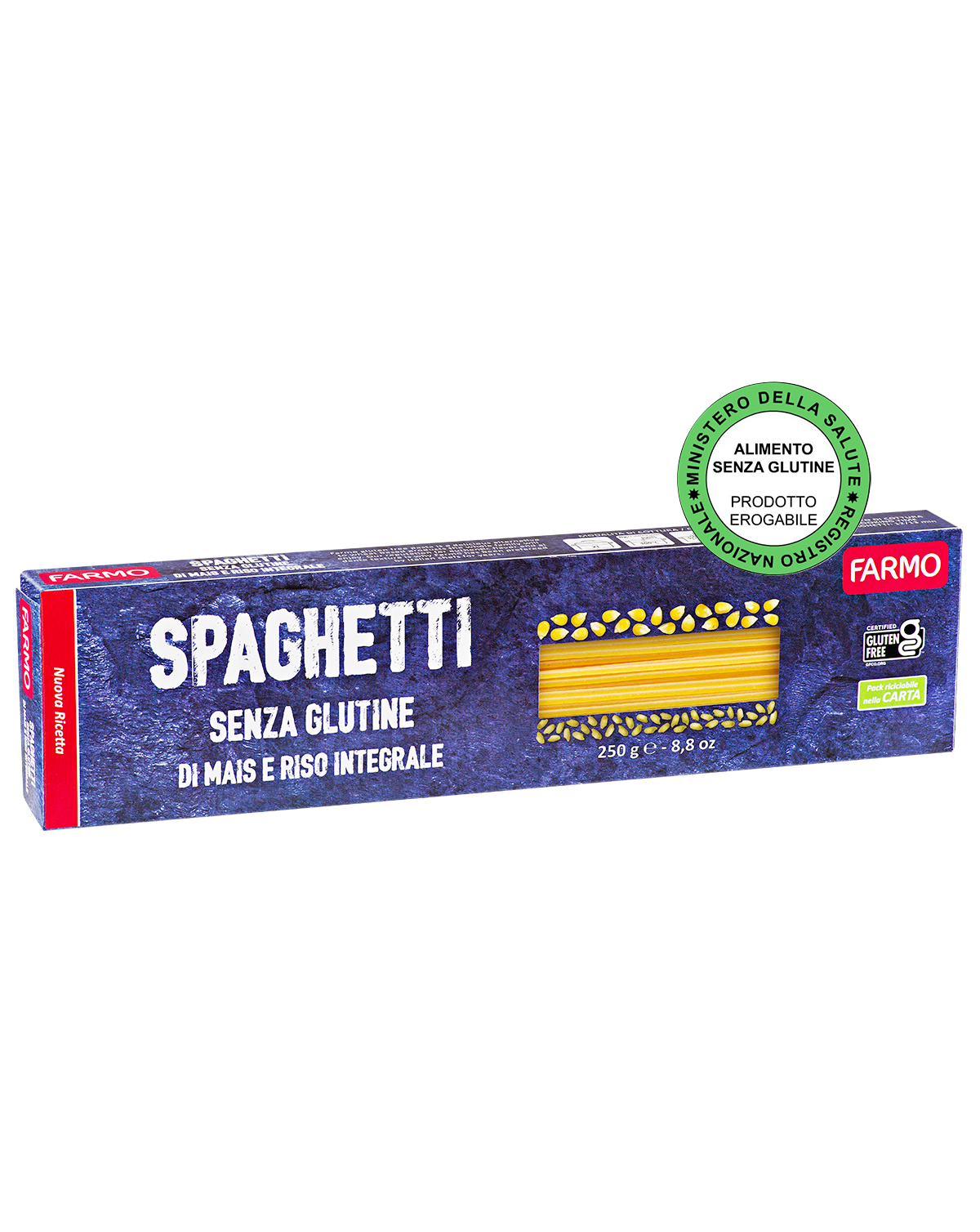 Spaghetti Mais e Riso Integrale - Farmo - Eat a better life
