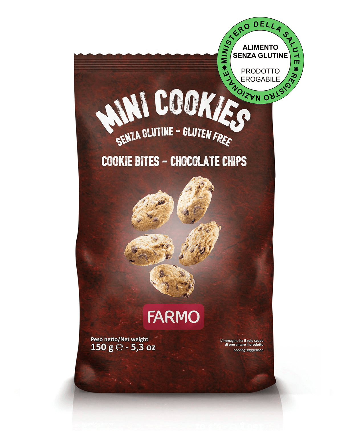 Mini Cookies - Chocolate Chips - Farmo - Eat a better life
